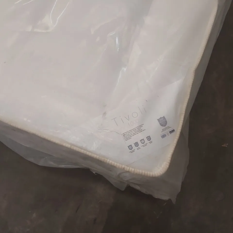QUALITY BAGGED TIVOLI 1000 POCKET SPRING 4' SMALL DOUBLE MATTRESS