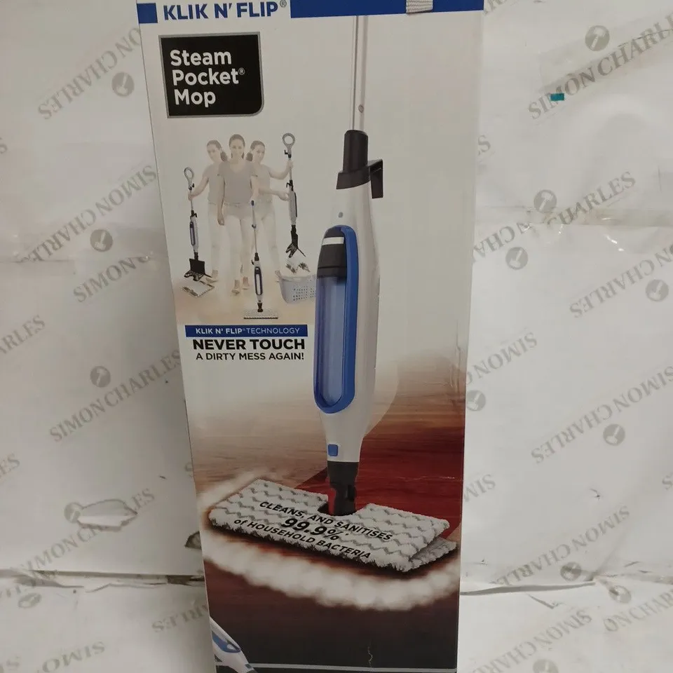 SHARK KLIK AND FLIP STEAM MOP 