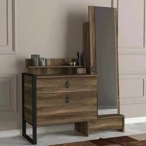 BOXED TYLER DRESSING TABLE WITH MIRROR (3 BOXES)