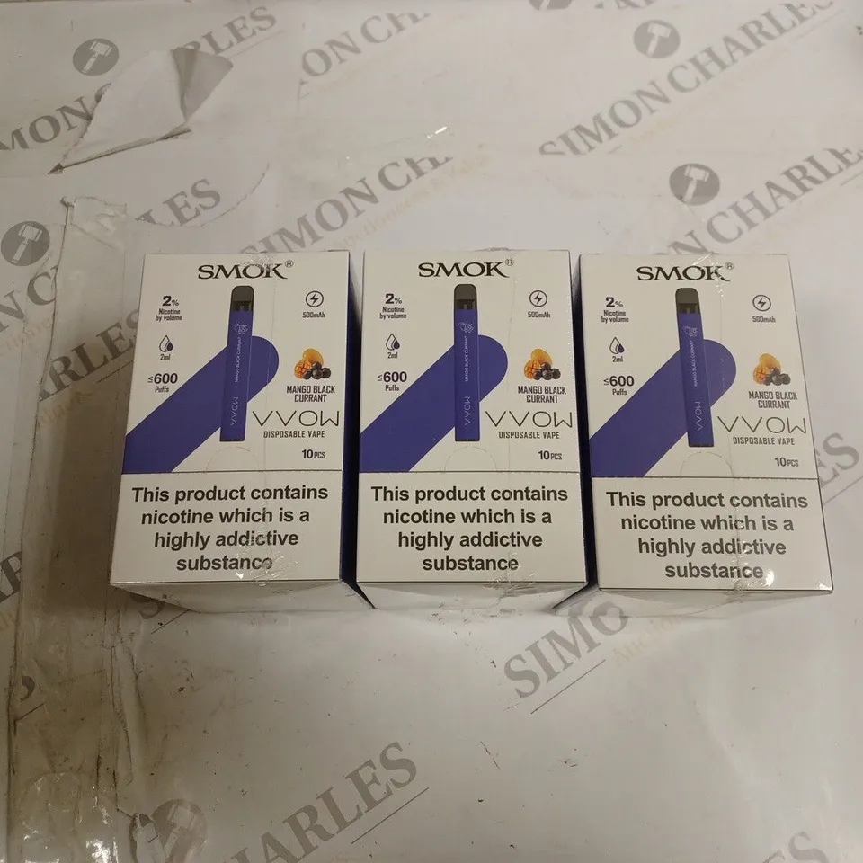 BAG OF 30 E-CIGARETTES