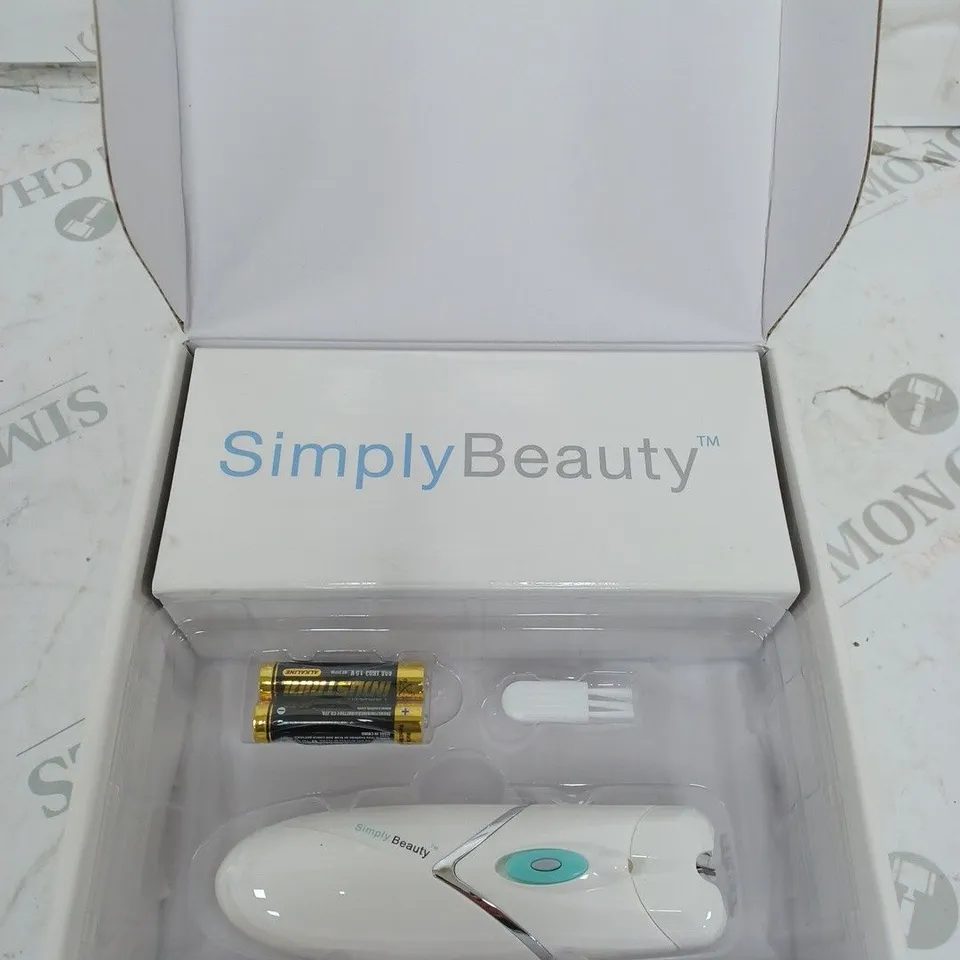 SIMPLY BEAUTY SINGLE HAIR EPILATOR - WHITE