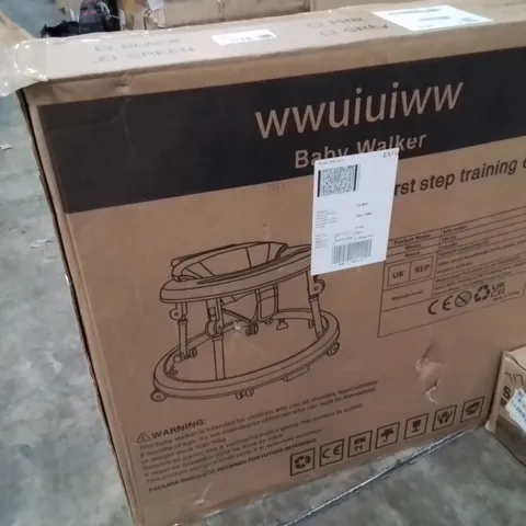 BOXED BABY'S FIRST STEPS TRAINING WALKER