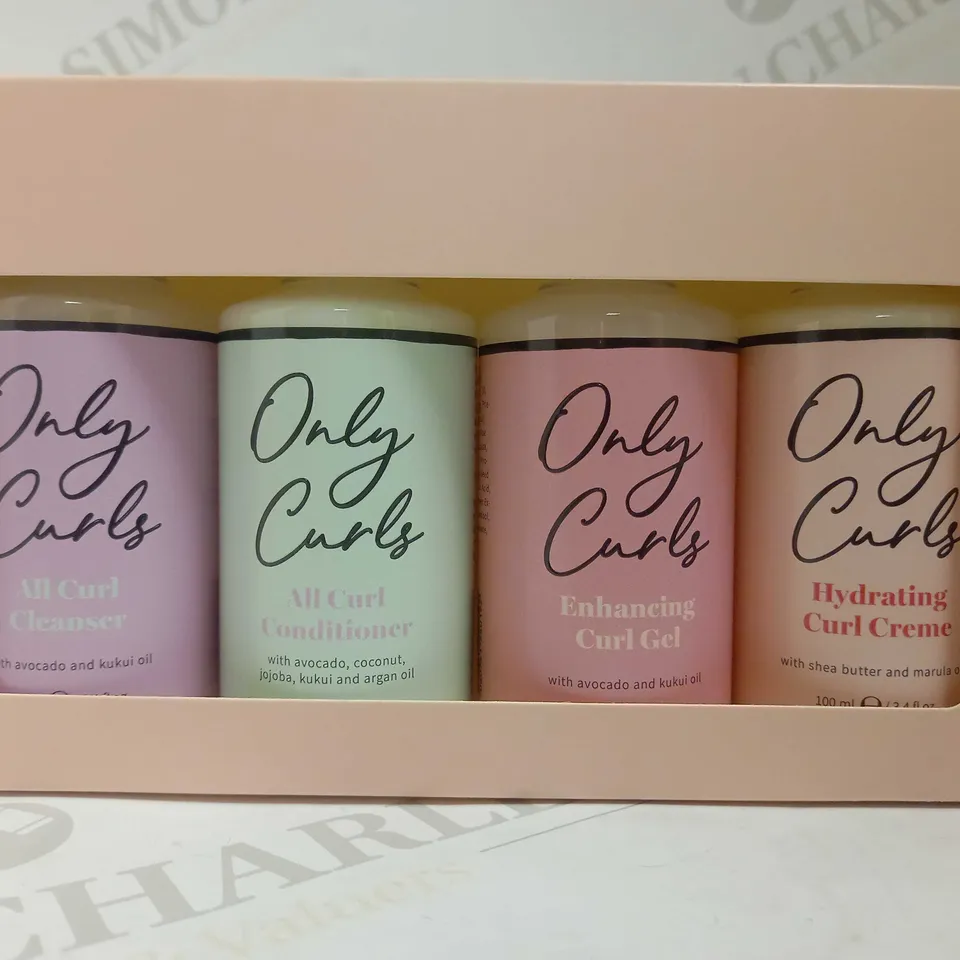 ONLY CURLS HAIR CARE STARTER PACK (4 X 100ML)