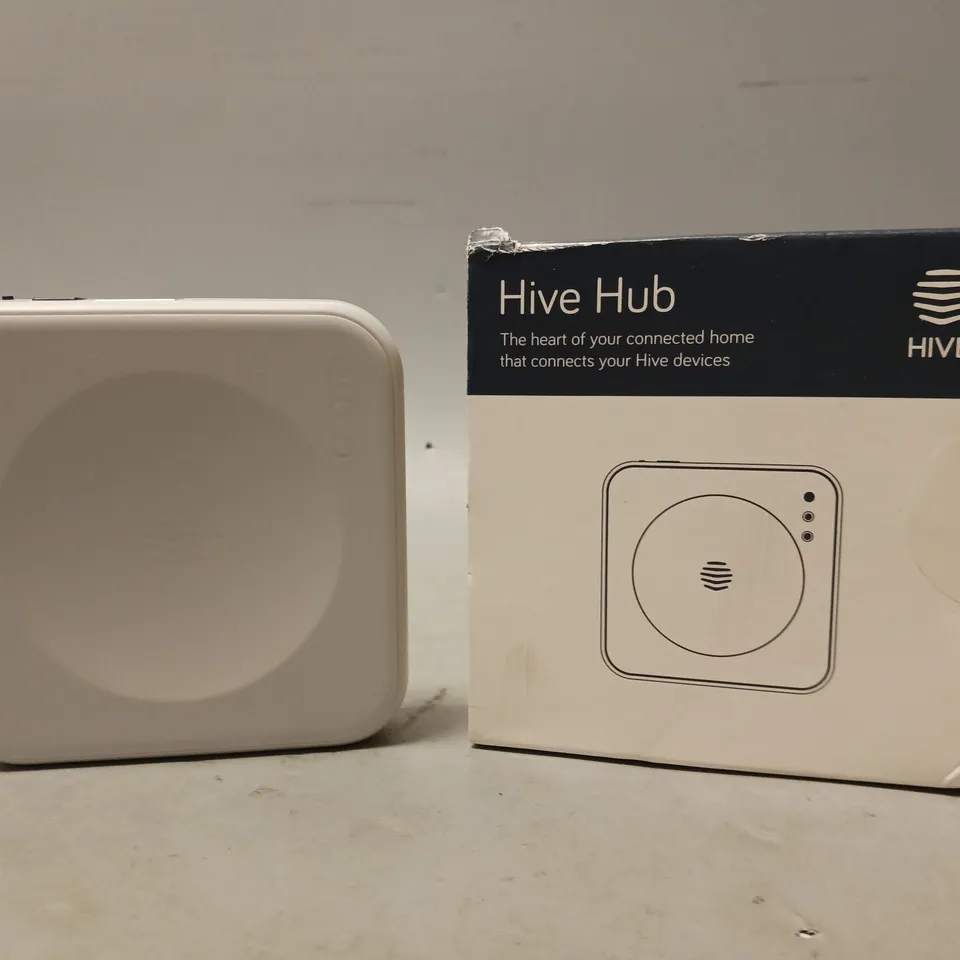 BOXED HIVE HUB NANO WHITE SMART THERMOSTAT