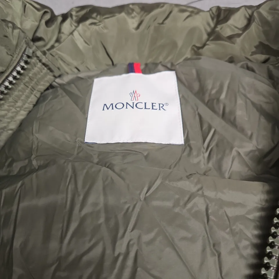 MONCLER JACKET – OLIVE GREEN SIZE 4