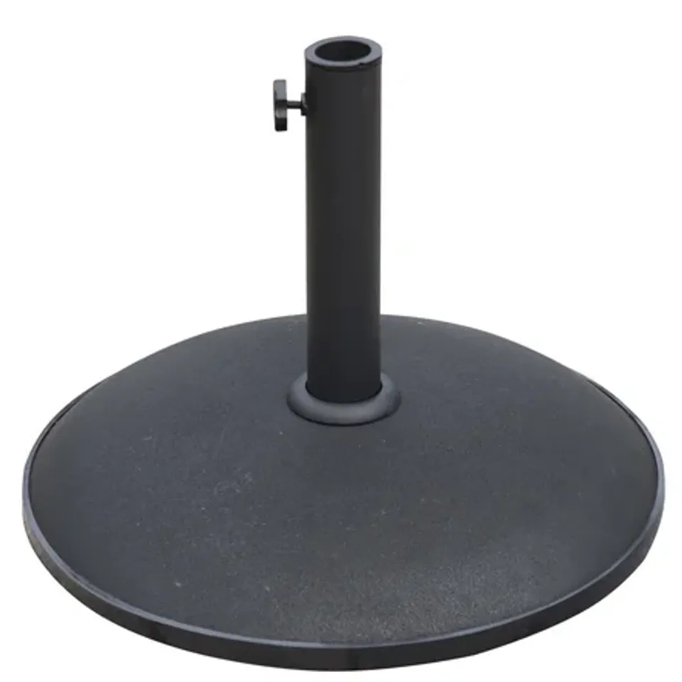 BOXED CONCRETE ROUND FREESTANDING UMBRELLA BASE