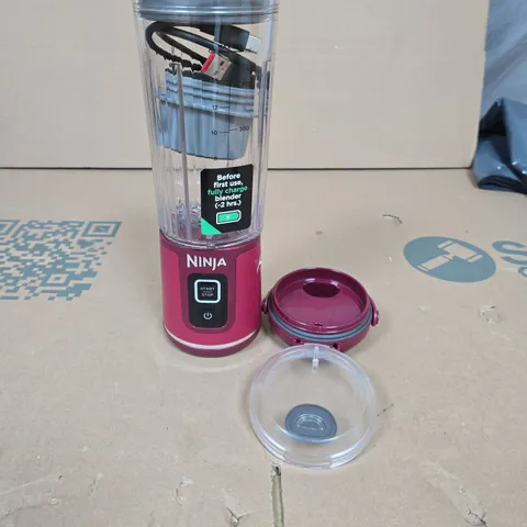 NINJA BLAST RECHARGEABLE BLENDER BC151UK CRANBERRY