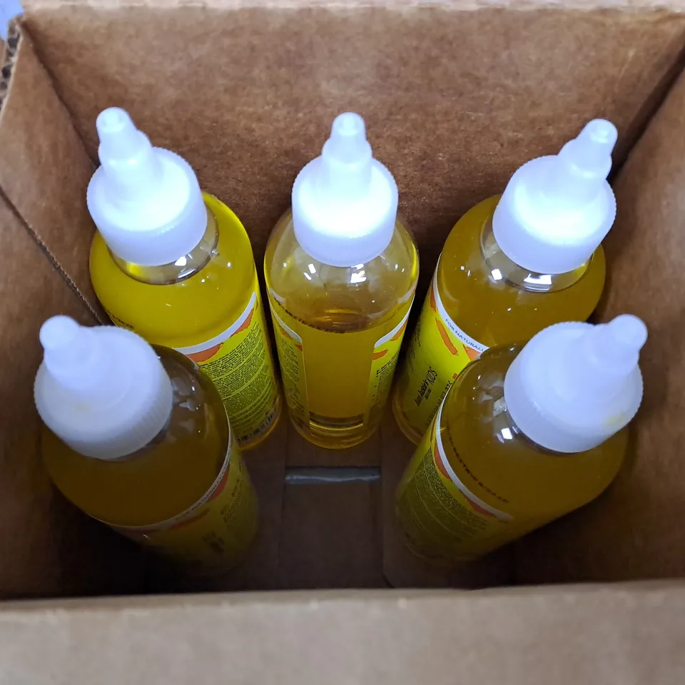 BOX OF 6 BOTTLES OF AUNT JACKIE'S KIDS E-BLAST VITAMIN E AND FLAXSEED NOURISHING SCALP REMEDY - 237ML PER BOTTLE