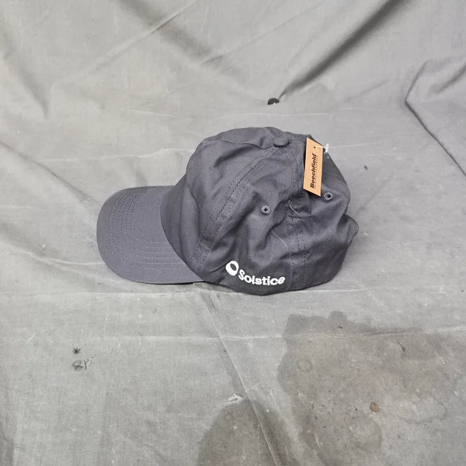 BEECHFIELD SOLSTICE BASEBALL CAP – DARK GREY - ONE SIZE FITS ALL