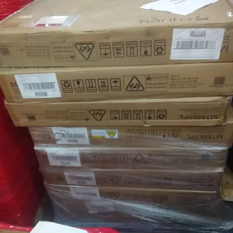 PALLET OF 8 KANTO MOBILE FLAT PANEL TV MOUNTS