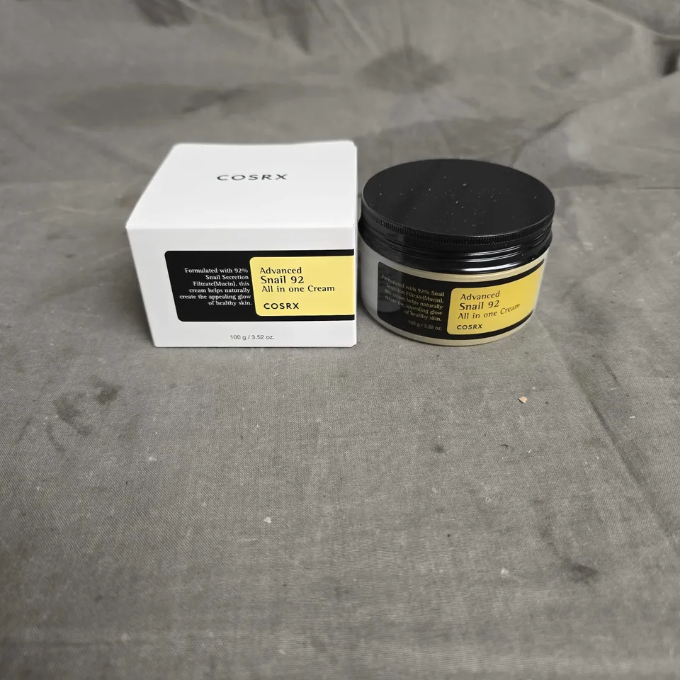 BOXED COSRX ADVANCED SNAIL 92 ALL IN ONE CREAM 100G