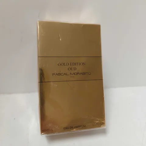 SEALED PASCAL MORABITO GOLD EDITION OUD 100ML EAU DE PARFUM