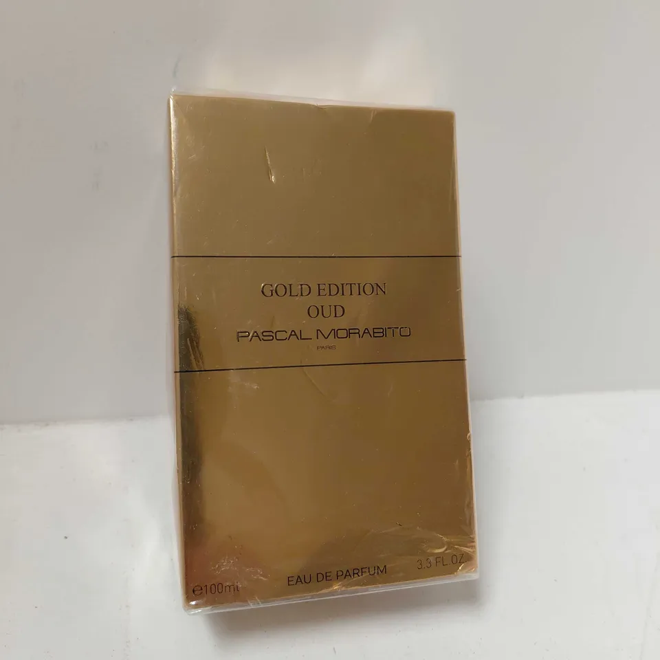 SEALED PASCAL MORABITO GOLD EDITION OUD 100ML EAU DE PARFUM