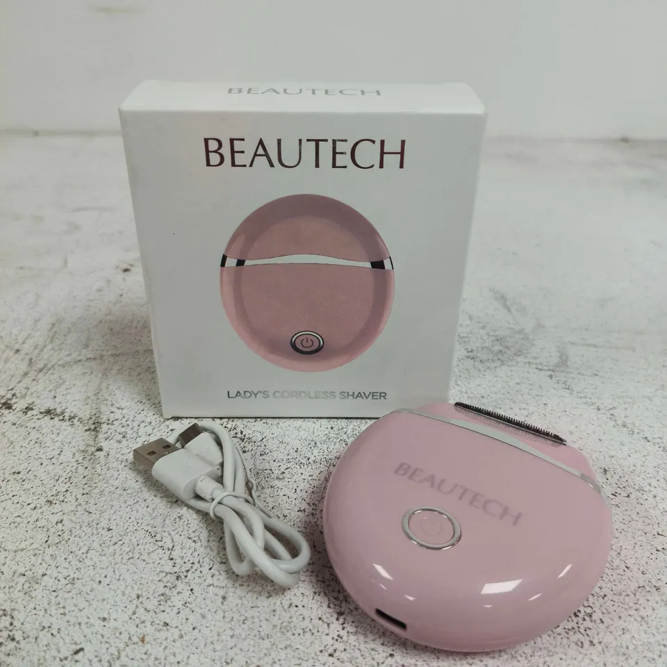 BEAUTECH LADIES CORDLESS SHAVER – PINK