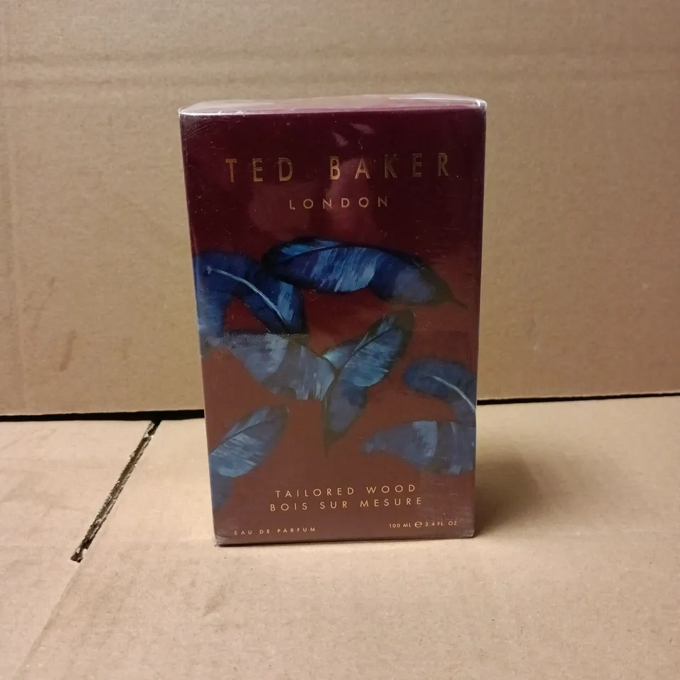 BOXED AND SEALED TED BAKER TAILORED WOOD 100ML EAU DE PARFUM