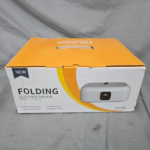 BOXED FOLDING CLOTHES AIRER
