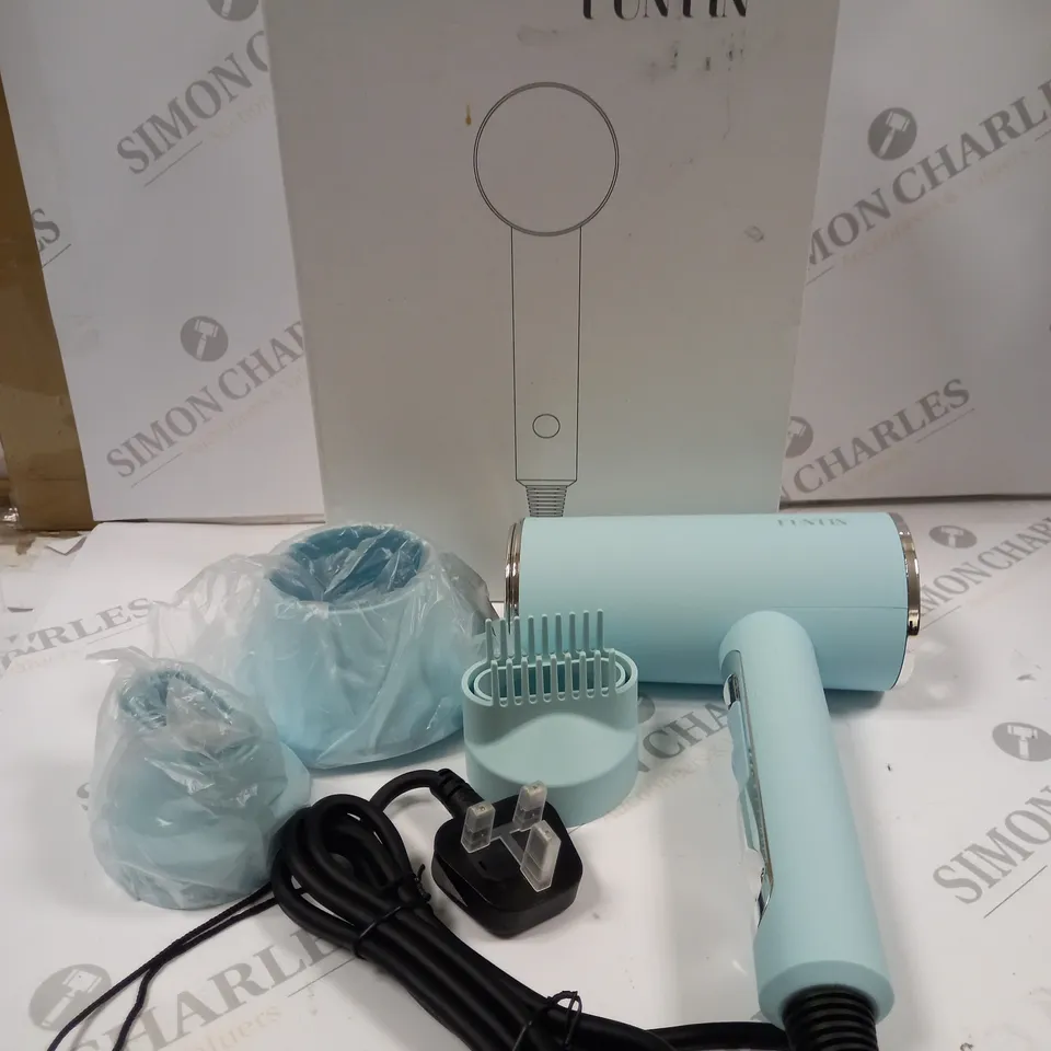 BOXED FUNTIN BLUE HAIR DRYER 