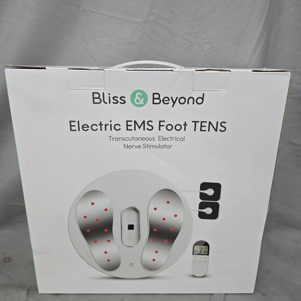 BLISS & BEYOND ELECTRIC EMS FOOT TENS 
