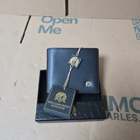 WILLIAM HUNT SAVILE ROW LEATHER WALLET