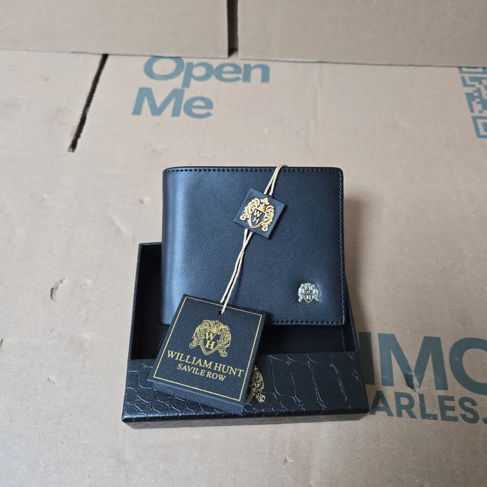 WILLIAM HUNT SAVILE ROW LEATHER WALLET