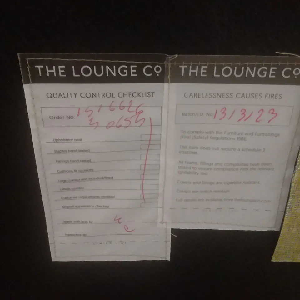 QUALITY BRITISH DESIGNER LOUNGE CO. FOOTSTOOL GREEN/YELLOW FABRIC 