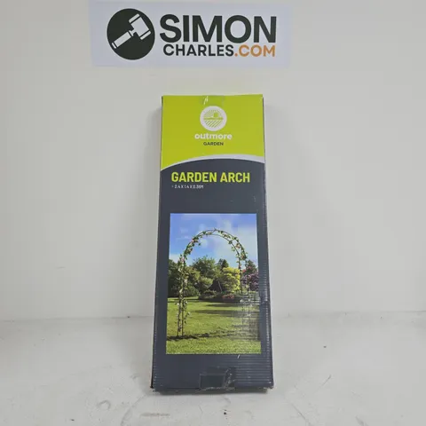 OUTMORE GARDEN ARCH 2.4 X 1.4 X 0.38M BOXED