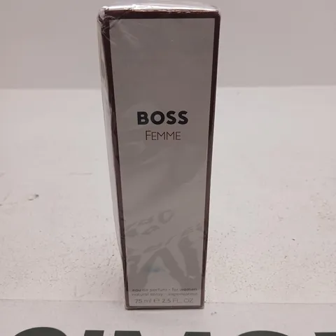 BOXED BOSS FEMME EAU DE PARFUM 75ML