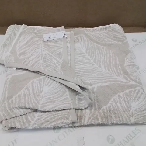 BAGGED FUSION COTTON BATH SHEET - 90 x 150cm