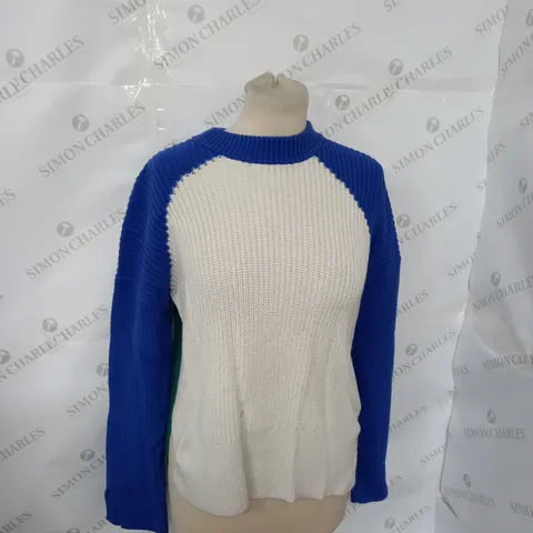 L.K. BENNETT KNITTED JUMPER SIZE XS
