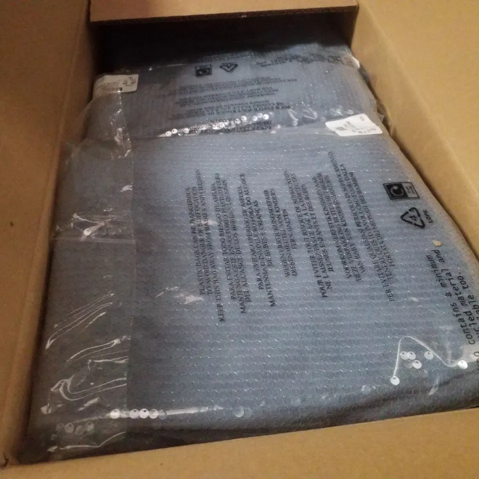 BOX CONTAINING APPROXIMATELY 17 BRAND NEW JD WILLIAMS BLUE PRINT SEQUIN COLUMN SKIRT - SIZE 32