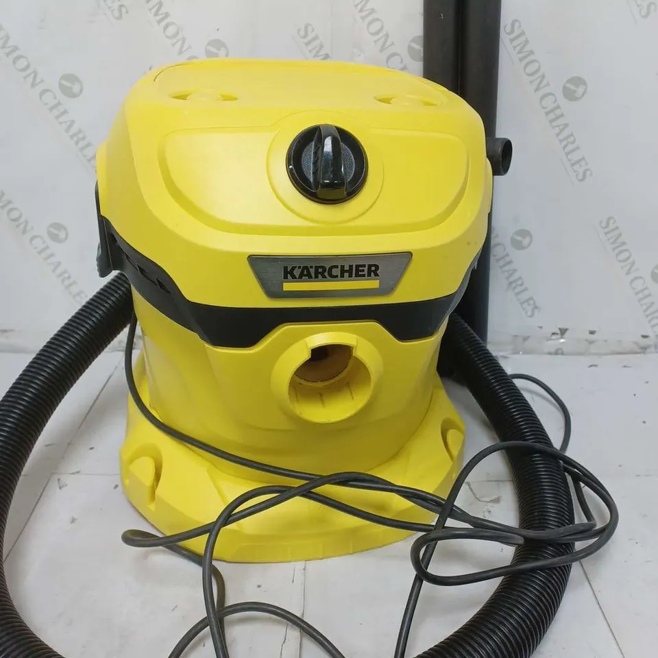 KARCHER WD2 PLUS WET AND DRY VACUUM CLEANER  RRP £67.99