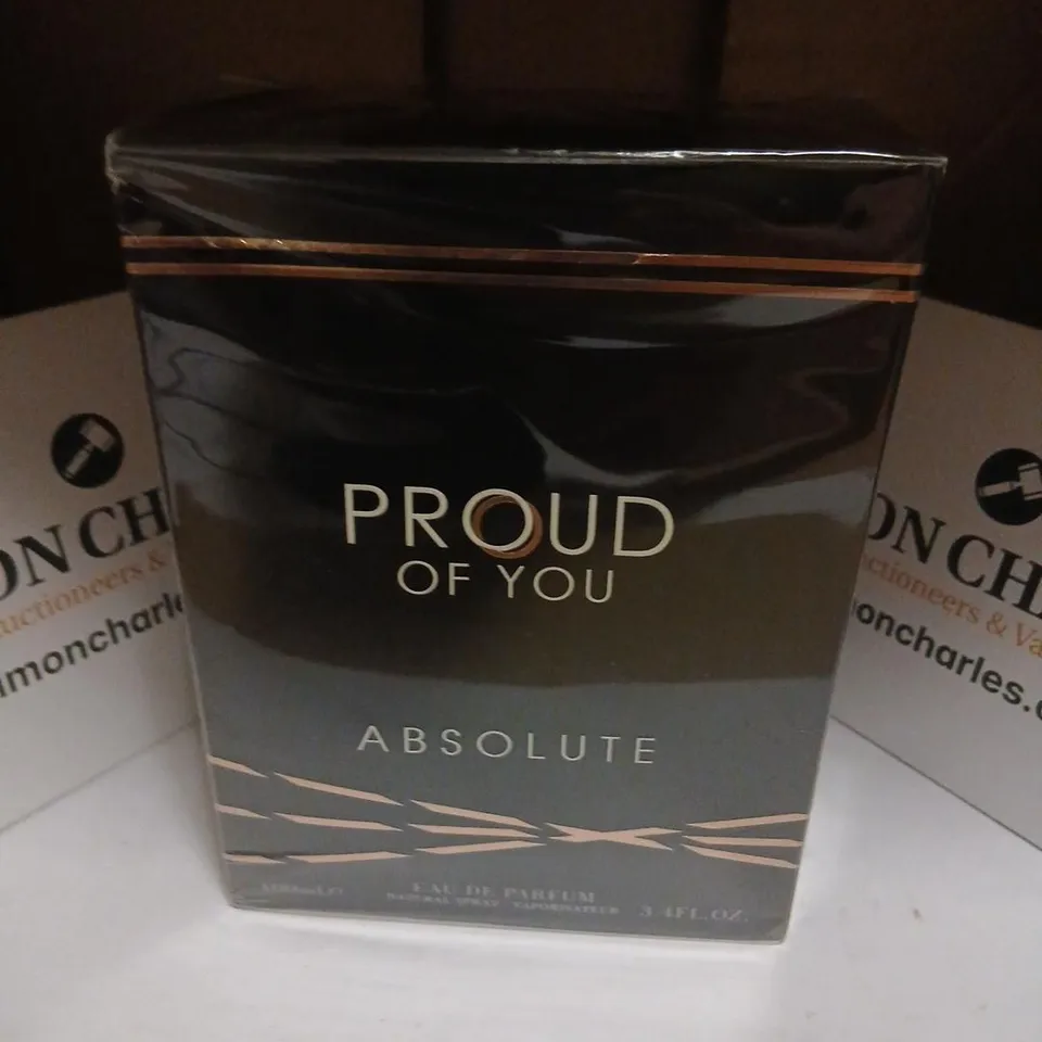 BOXED AND SEALED PROUD OF YOU ABSOLUTE EAU DE PARFUM 100ML