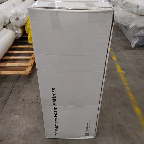 BOXED 10" MEMORY FOAM 4FT SMALL DOUBLE MATTRESS