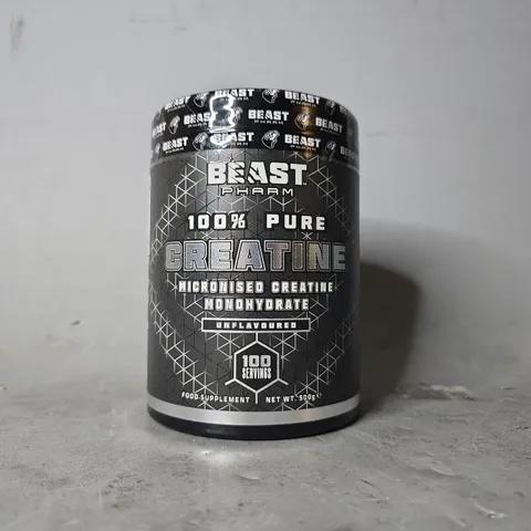 SEALED BEAST PHARM CREATINE MICRONISED CREATINE MONOHYDRATE 500G