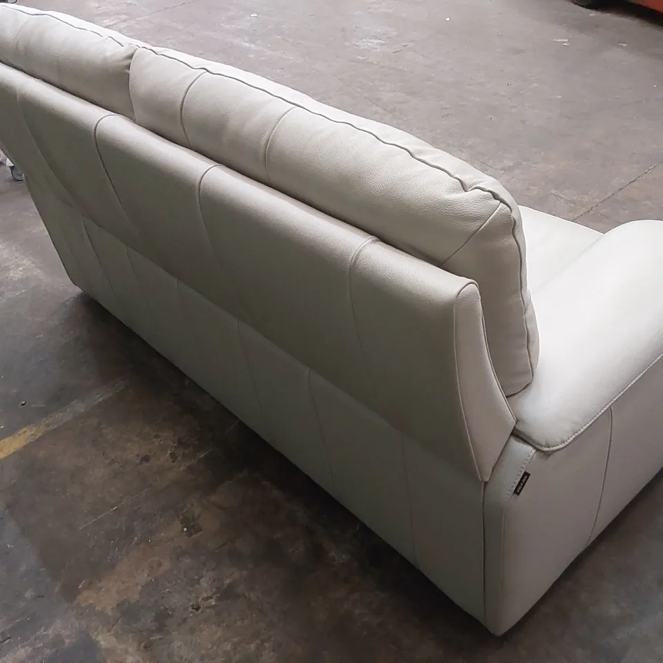 QUALITY DESIGNER ITALIAN MADE ERBA 3 LEATHER UPHOLSTERED SOFA 