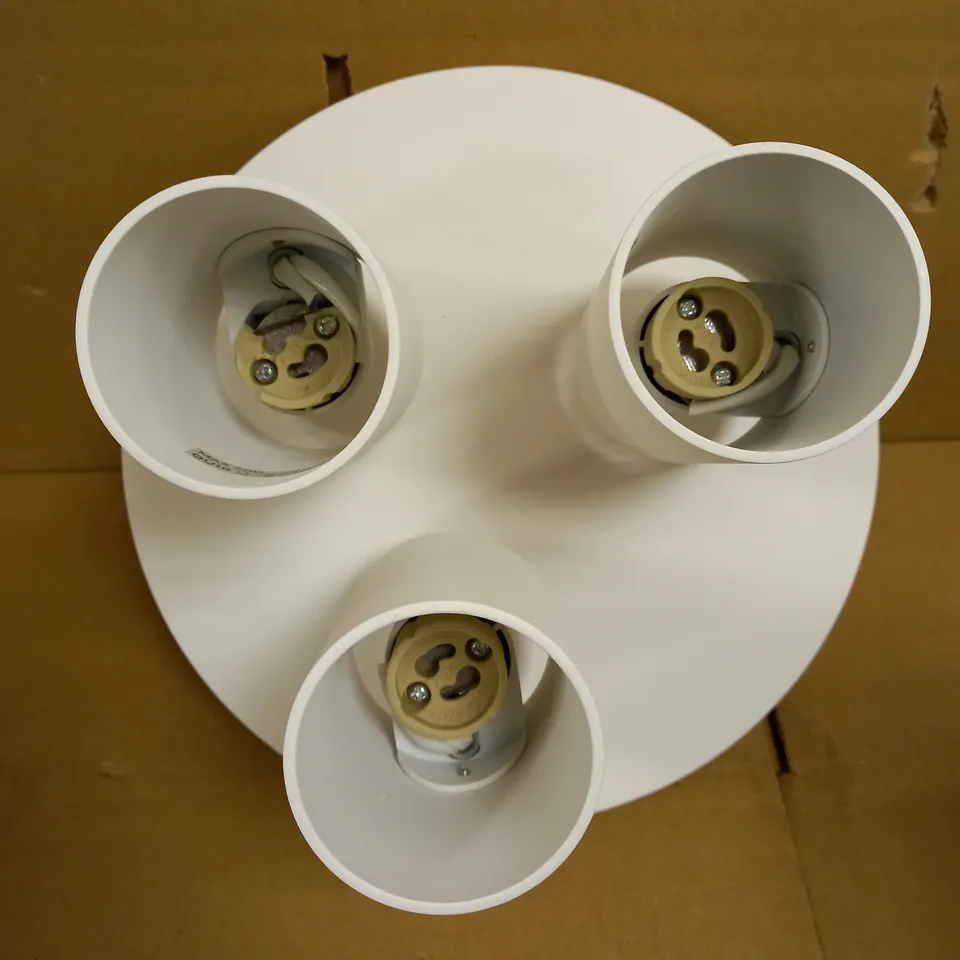 ASTRO ASCOLI TRIPLE ROUND, DIMMABLE INDOOR SPOTLIGHT (TEXTURED WHITE) GU10