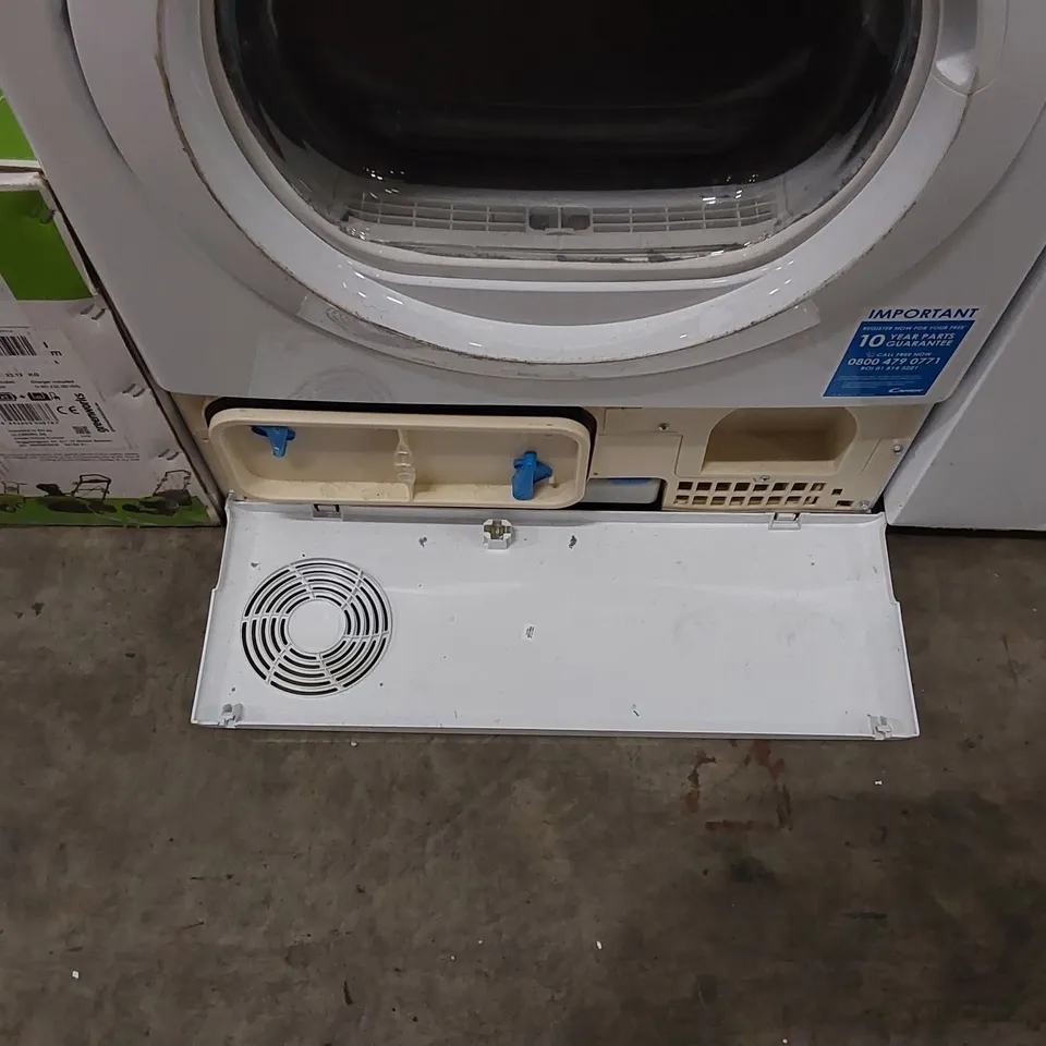 CANDY CSE C8LG-80 8KG 8KG FREESTANDING CONDENSER TUMBLE DRYER, SENSOR DRY, SMART ENABLED, 14 PROGRAMMES, WHITE [ENERGY CLASS B] - UNPROCESSED RAW RETURN