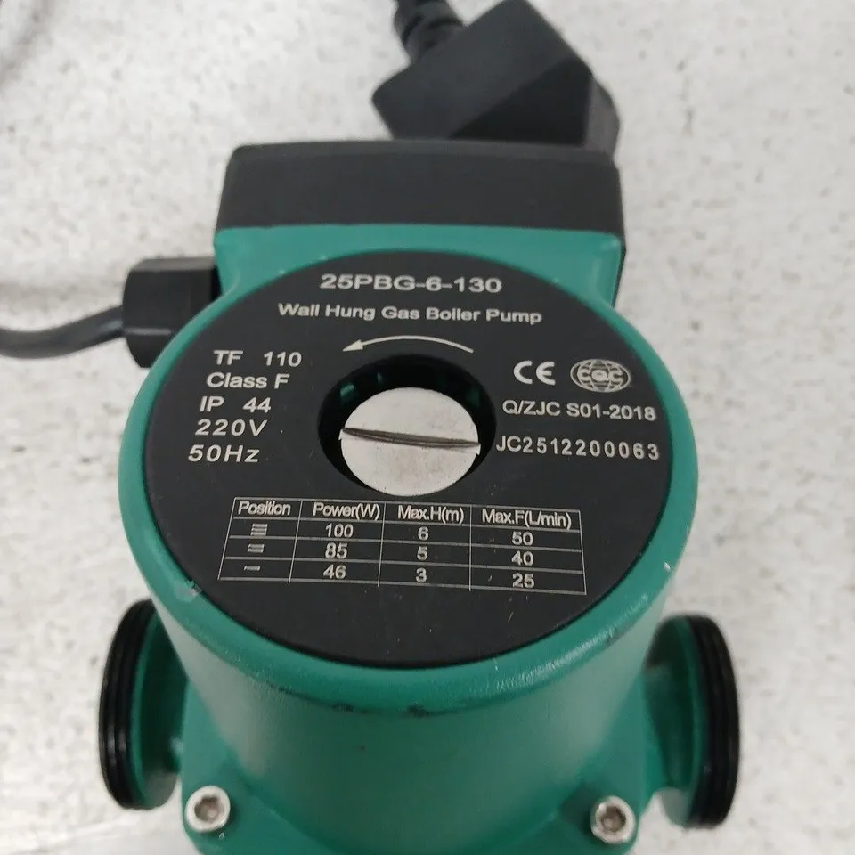 WALL HUNG GAS BOILER PUMP 25PBG-6-130 (220V)