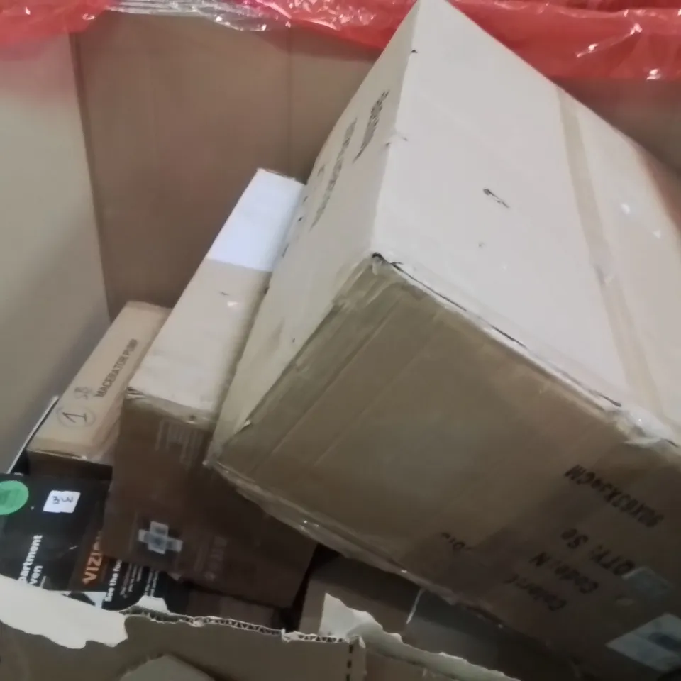 PALLET OF ASSORTED HOUSEHOLD GOODS AND PRODUCTS TO INCLUDE;CLOTHES AIRER,TOILET SEAT,FRUIT BASKET 