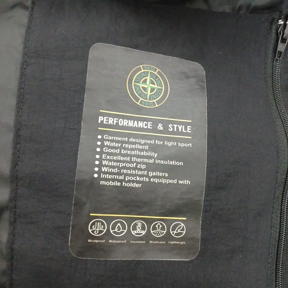 STONE ISLAND BOMBER WINTER COAT SIZE L 