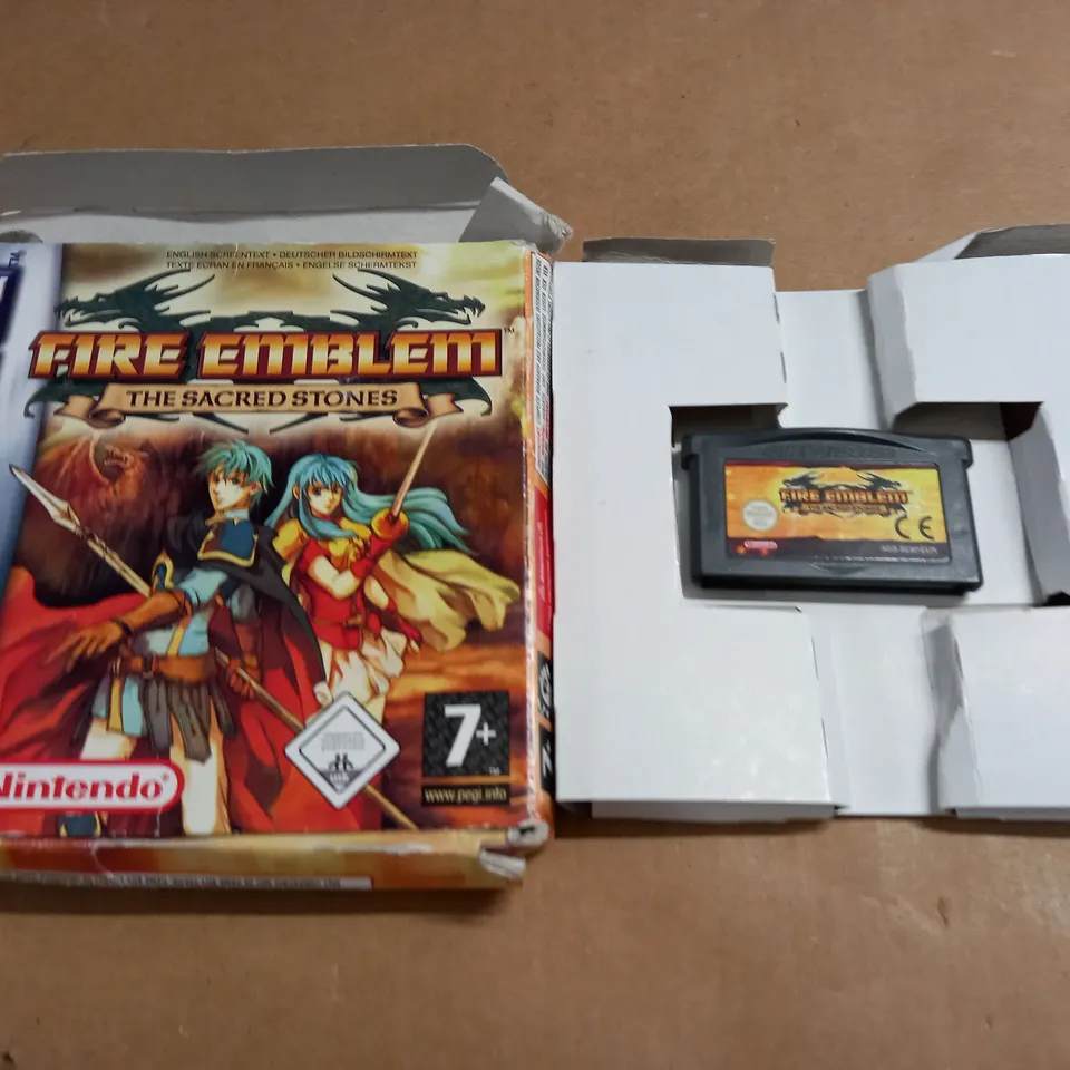 GAMEBOY ADVANCE FIRE EMBLEM THE SACRED STONES