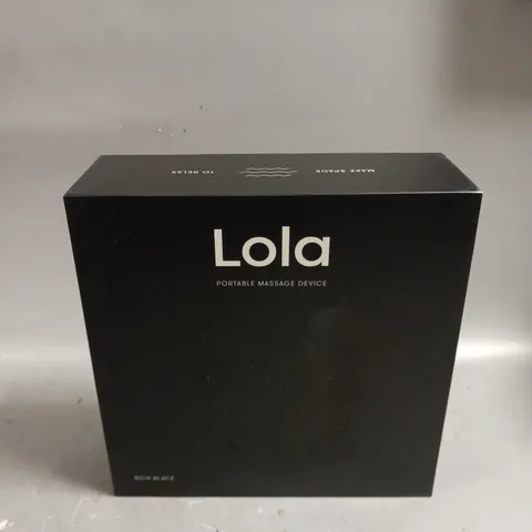 LOLA 4 SPEED HAND HELD MASSAGE GUN- BLACK