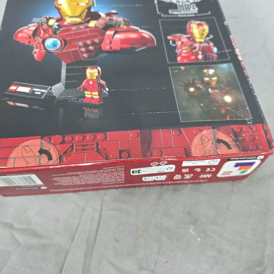 BOXED LEGO IRON MAN MK4 BUST - 76327