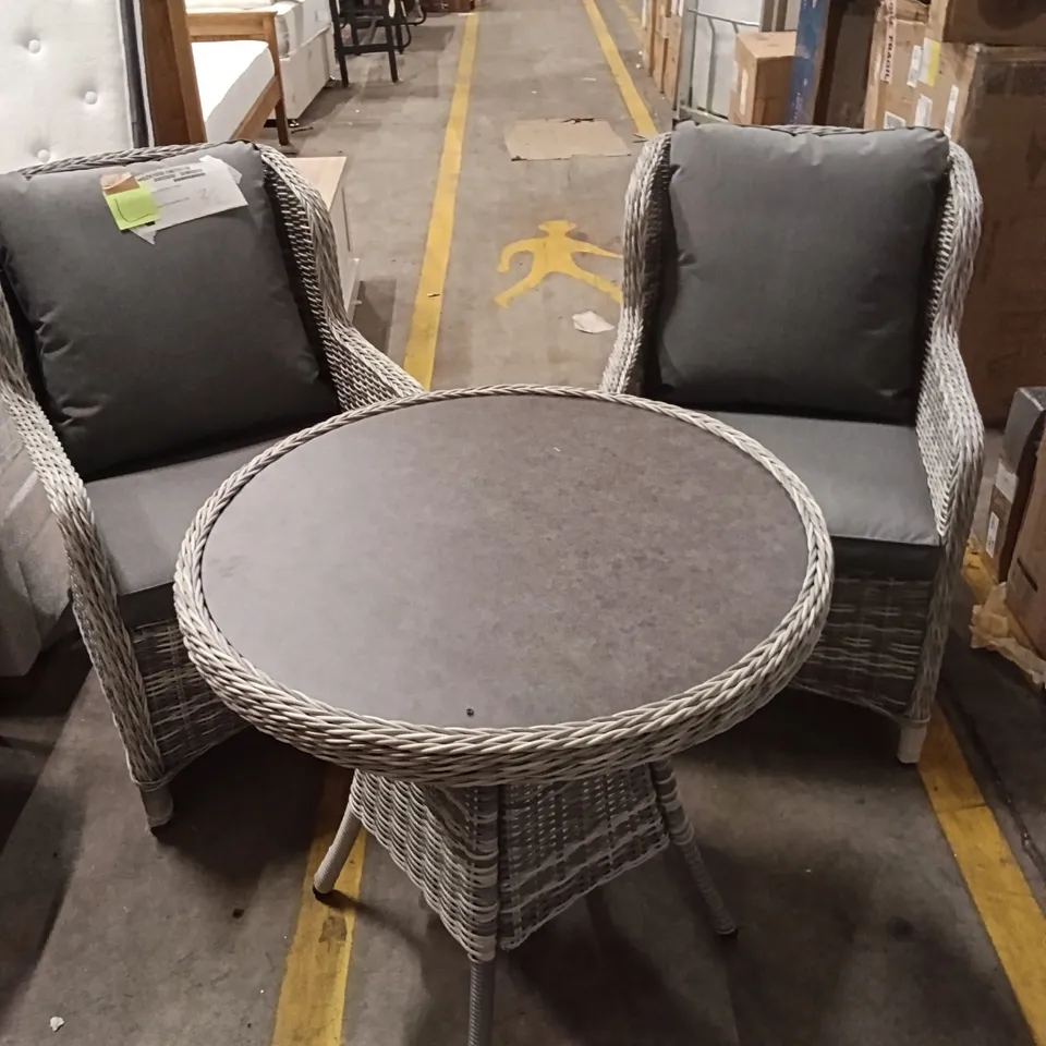 VIENNA BISTRO SET GREY