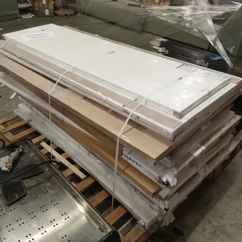 PALLET TO CONTAIN APPROXIMATELY 21 ASSORTED DOORS // SIZES, DESIGNSAND CONDITIONS MAY VARY