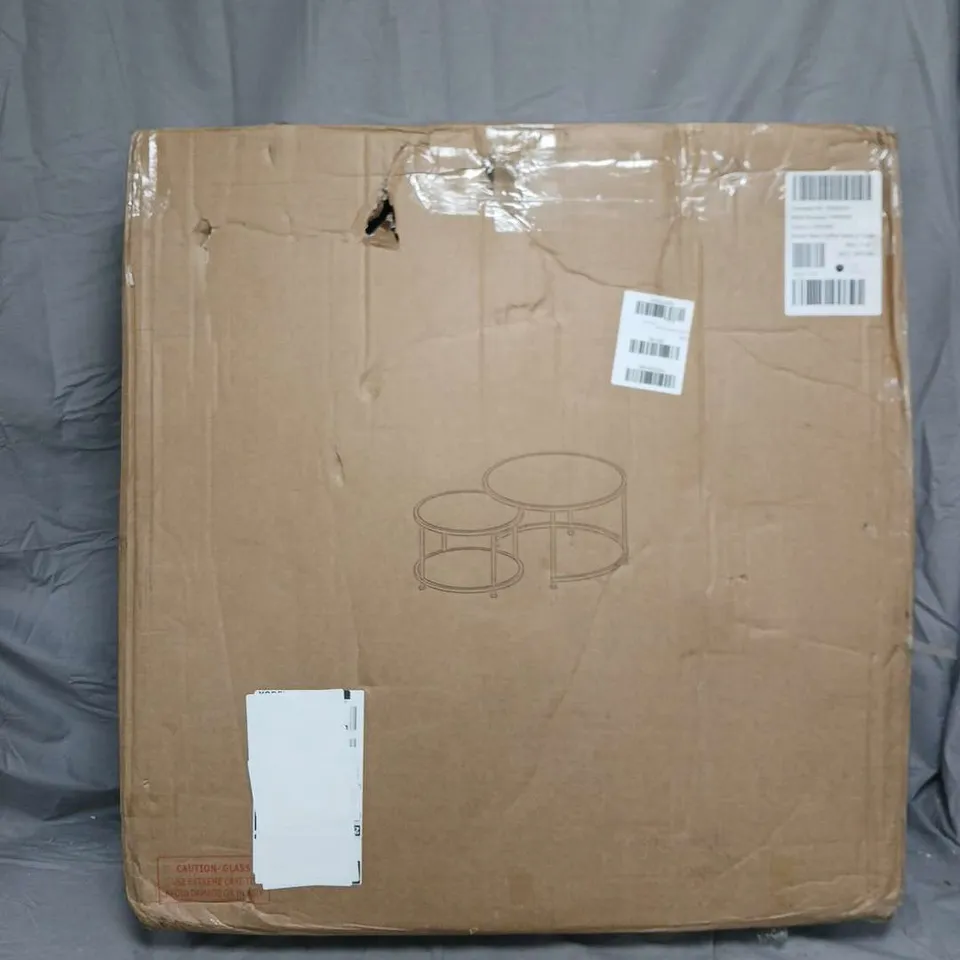 BOXED ARUBA COFFEE NEST OF TABLES - COLLECTION ONLY 