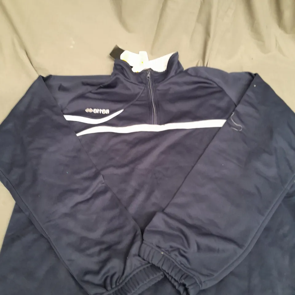 ERREA 1/4 ZIP NAVY SHIRT SIZE 4XL