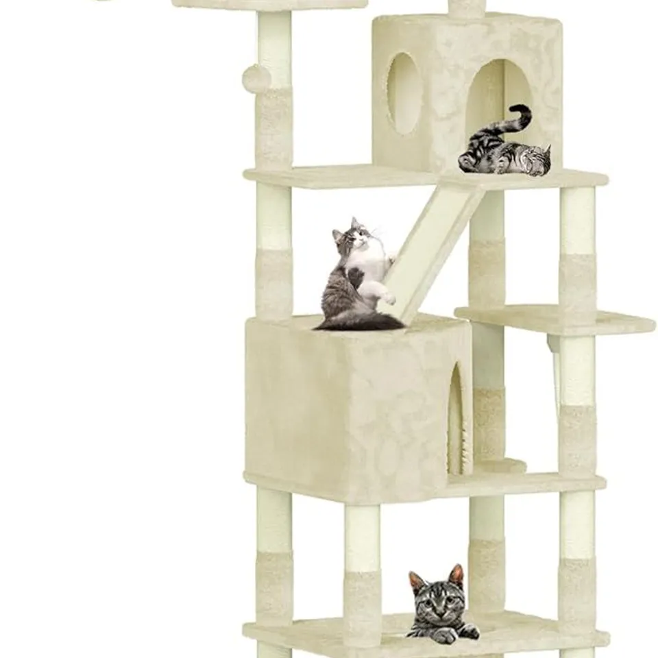 BOXED DOGAT CAT TREE, 208CM LARGE CAT TREE 