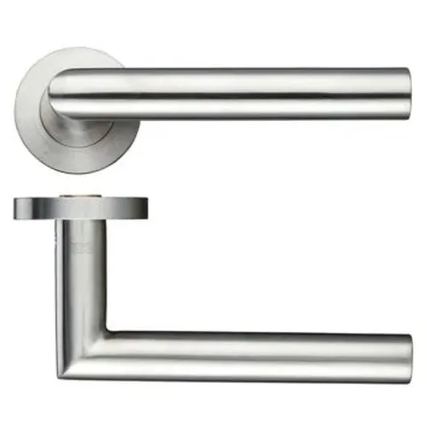 BOXED LATCH DOOR HANDLES ZCS010 - SET OF 2 (1 BOX)
