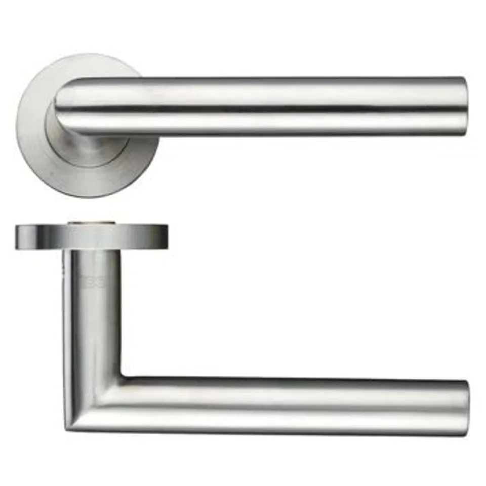 BOXED LATCH DOOR HANDLES ZCS010 - SET OF 2 (1 BOX)